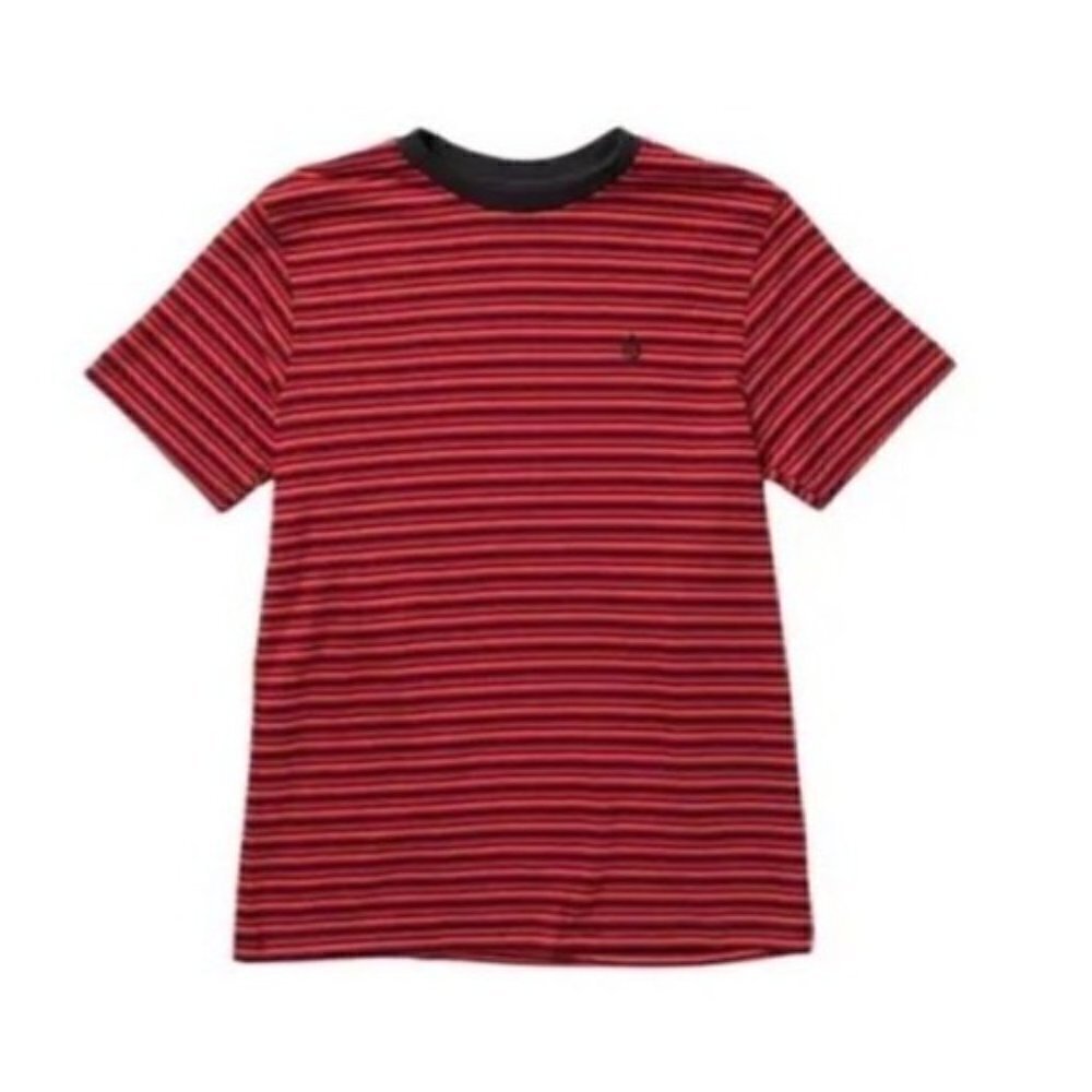 Boys volcom horizontal stripes t shirt NWT